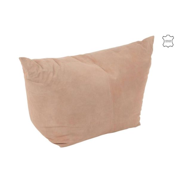 POUF MELISSA SQUARE LEATH PINK