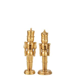 NUTCRACKER POLY GOLD SMALL ASSORTMENT OF 2