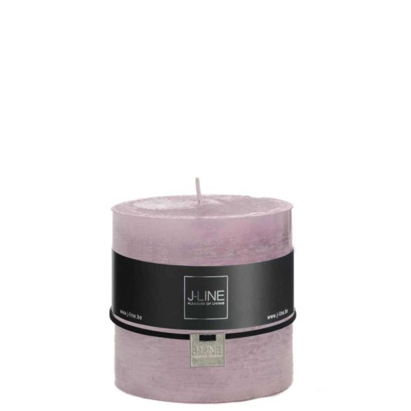 CYL. CANDLE LAVENDER -64H J LINE