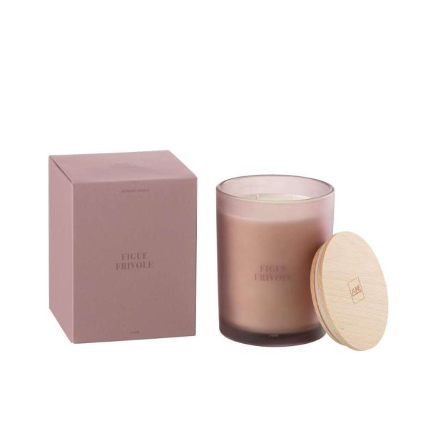 SCENTED CANDLE ACCORDS ESSENTIELS FIGUE FRIVOLE-52H