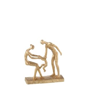 FAMILY HOLDING CHILD RESIN GOLD