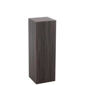 PEDESTAL RECTANGLE MDF/VENEER GREY MEDIUM