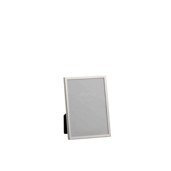 PHOTO FRAME FINE BORDER 13X18 METAL SILVER MEDIUM