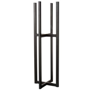 FOOT FOR FLOWERPOT/BASKET METAL BLACK LARGGE