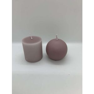 Kubbelys 44 Rosa Malve - 5X6Cm