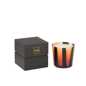 SCENTED CANDLE NOA LINES ORANGE SMALL-50 HOURS
