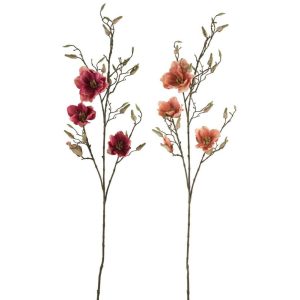 MAGNOLIA BRANCH PLASTIC PINK MIX ASSORTMENT OF 2