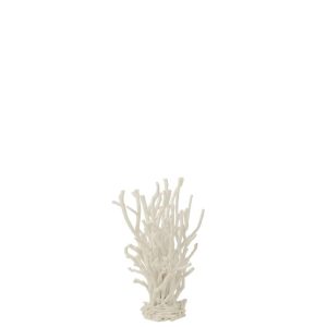DECO TEATREE WOOD WHITE SMALL