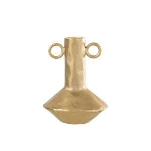VASE RITUAL ALUMINIUM GOLD