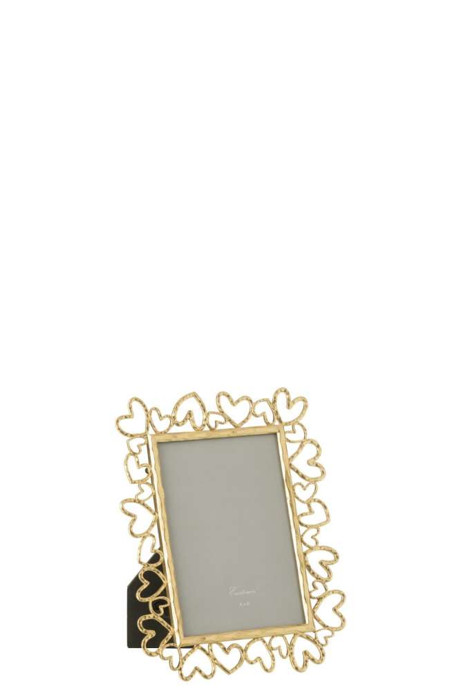 PHOTO FRAME KLO 4X6 PEWTER GOLD SMALL