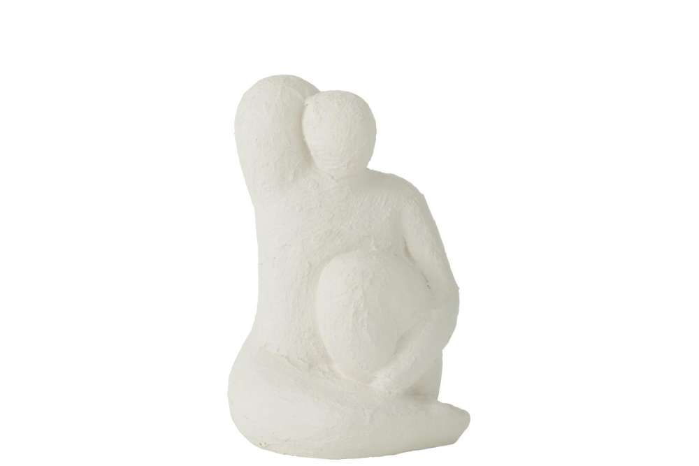 FIGURINE MODERN VENUS CEMENT WHITE LARGE