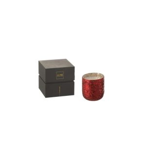 SCENTED CANDLE LUXURIA RED SMALL- 40H