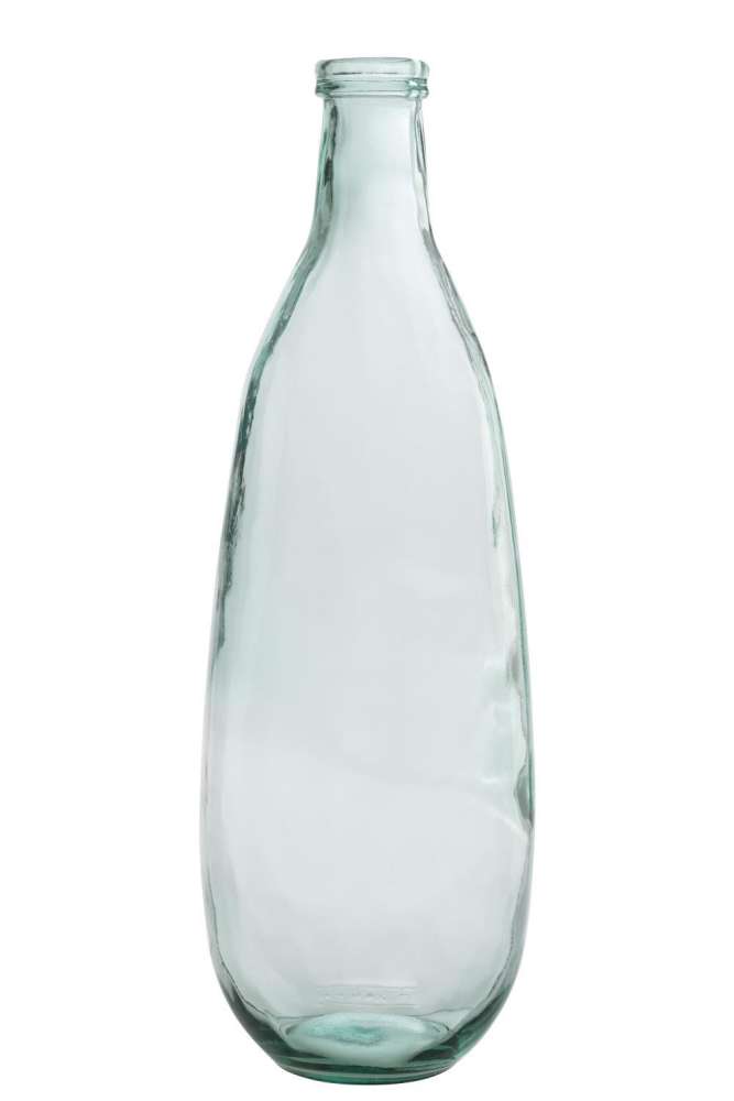 VASE BOTTLE GLASS TRANSPARENT