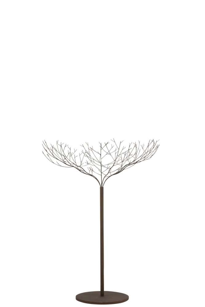 TREE METAL BROWN MEDIUM