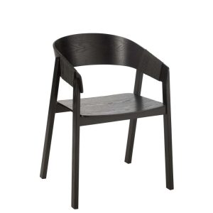 CHAIR NAGA ASHWOOD/ROPE BLACK