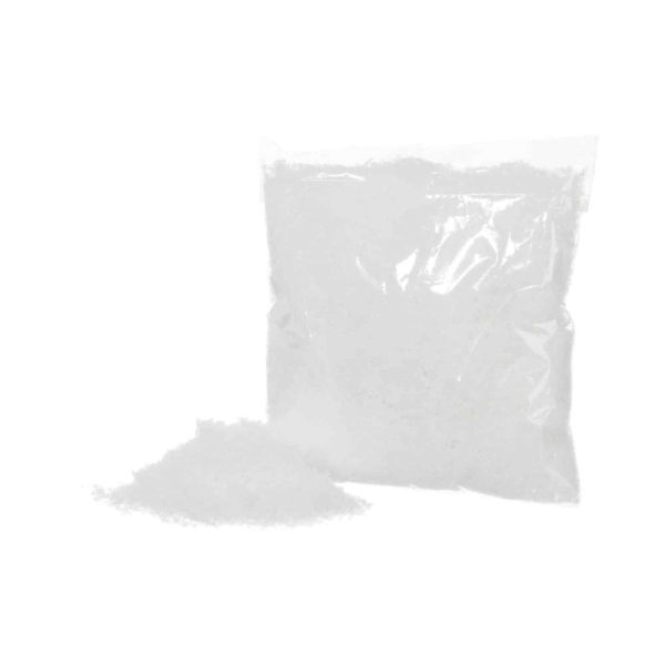 BAG IMITATION SNOW FINE MATTE WHITE LARGE