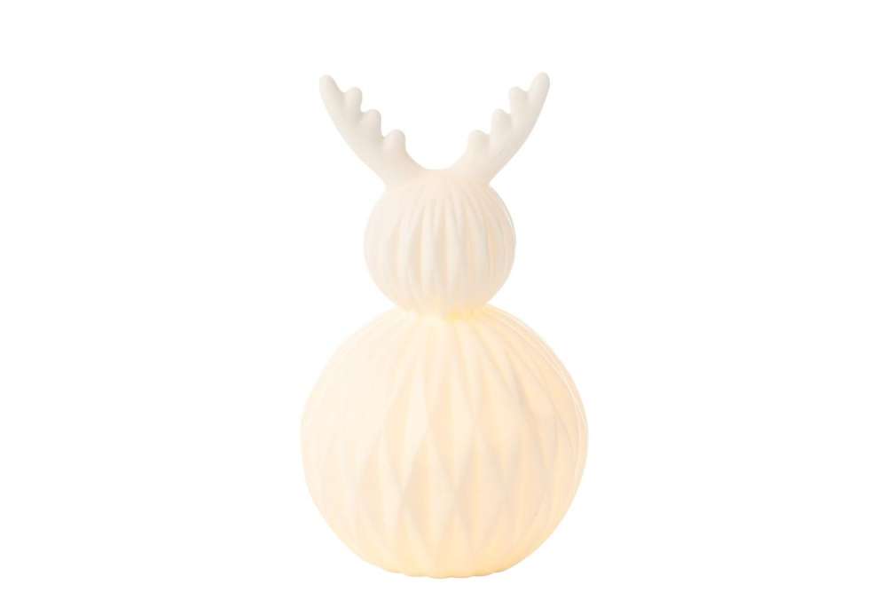 LAMP LED DEER PORCELAIN