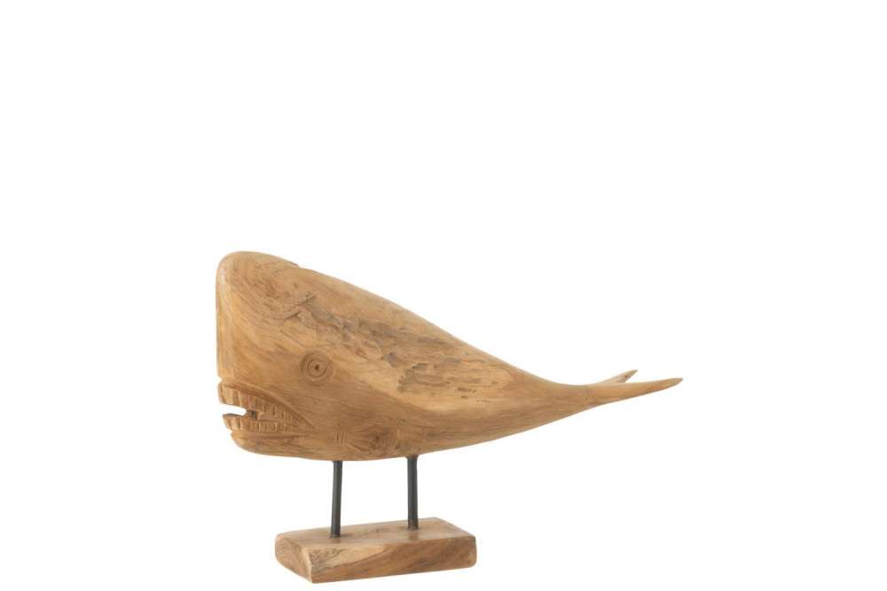 WHALE MIA WOOD NATURAL SMALL