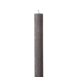 Kronelys rustikk maxi 29 Grå 20cm