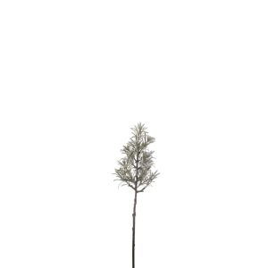 BRANCH PINE SNOWY PLASTIC GREEN SMALL