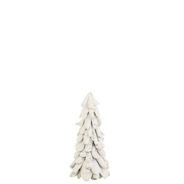 TREE SNOW DRIFTWOOD WHITE MEDIUM