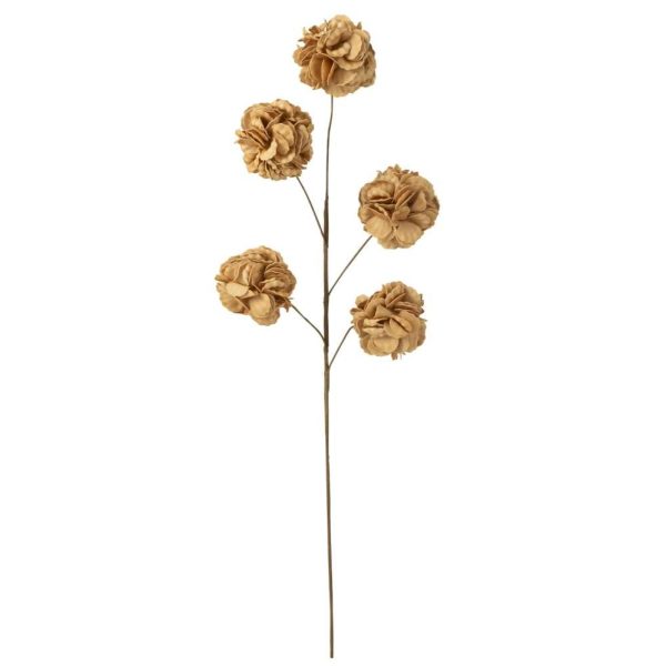 FLOWER BRANCH 5 POMPOMS EVA CORN