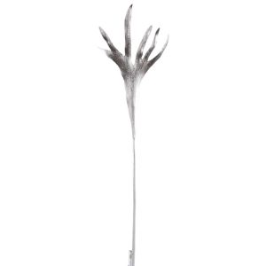 BRANCH HORNS PLASTIC SILVER