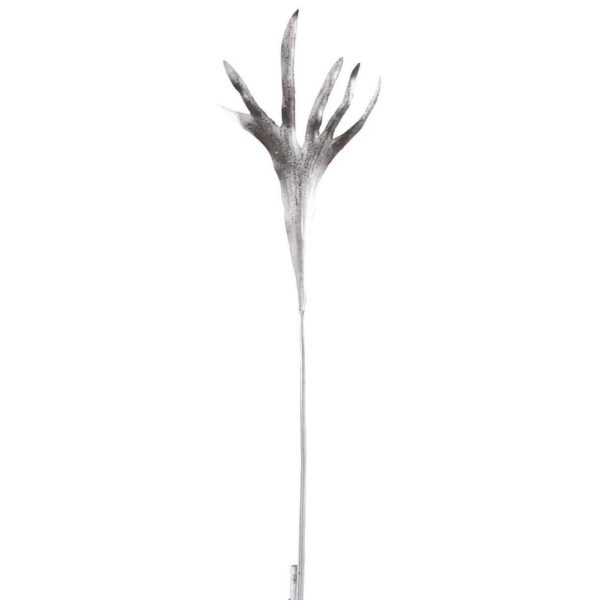 BRANCH HORNS PLASTIC SILVER