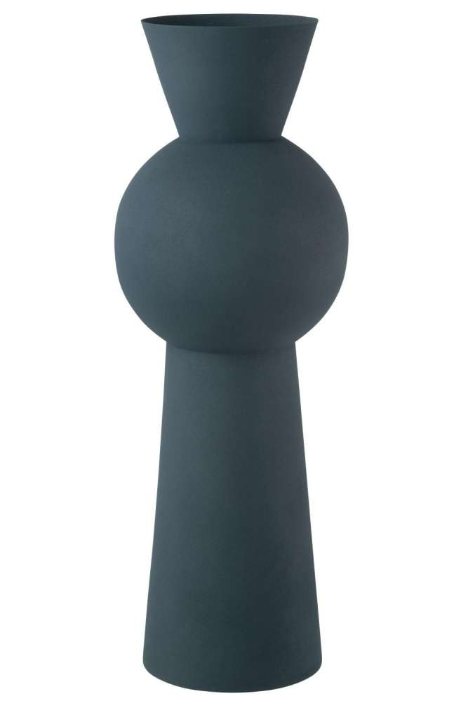 VASE NALA IRON BLUE LARGE