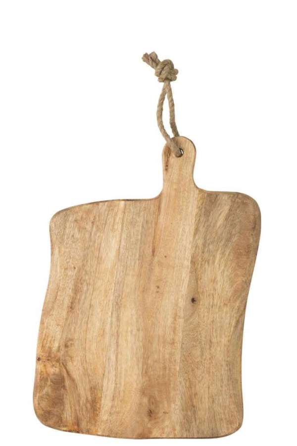 CUTTING BOARD SQUARE ORGANIC WOOD