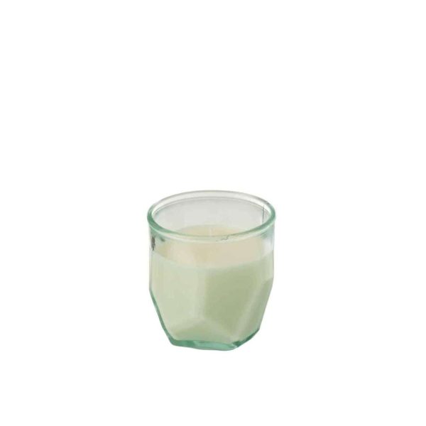 CANDLE ORIGAMI GLASS TRANSPARENT -