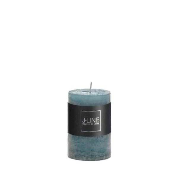 CYL. CANDLE AZURE S18H