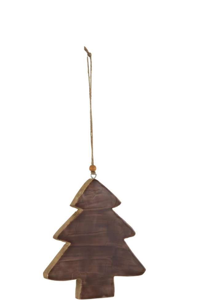 HANGER TREE WOOD BROWN LARGE