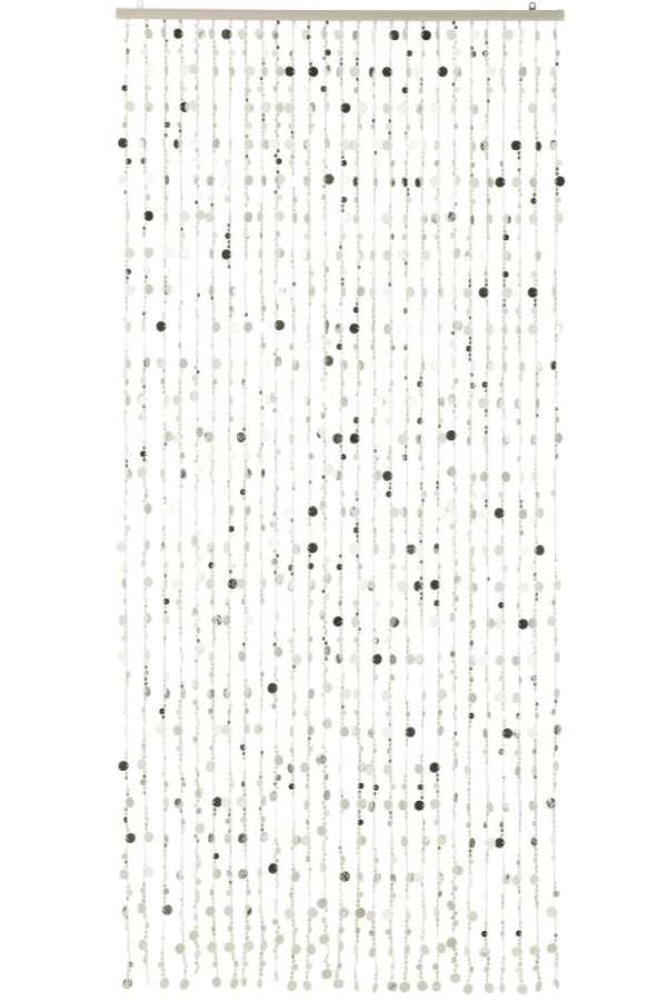 CURTAIN ROUND PS SILVER COLORED