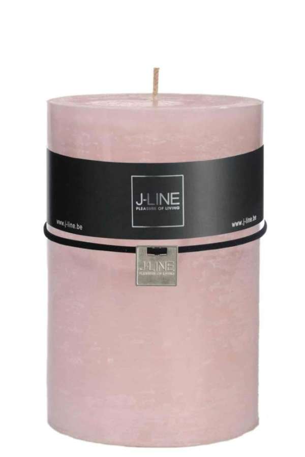 CYLINDER CANDLE POWDERPINK XL -95H
