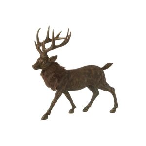 DEER FUR RESIN BROWN LARGE