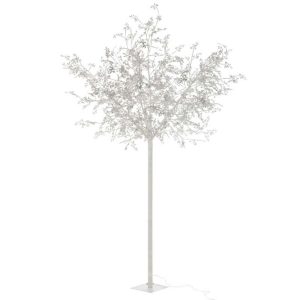 TREE LEAVES GLI+LED METAL SILVER EXTRA LARGE