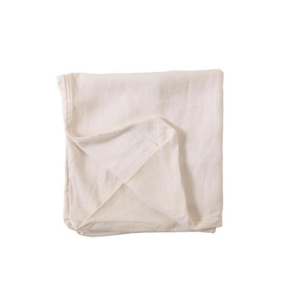 COVER FOR POUF MONACO LINEN MARSHMALLOW WHITE