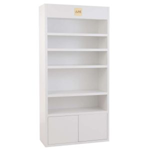 CONSIGNMENT CABINET LED J-LINE WHITE