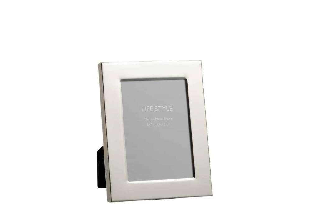 PHOTO FRAME WIDE BORDER 13X18 METAL SILVER MEDIUM