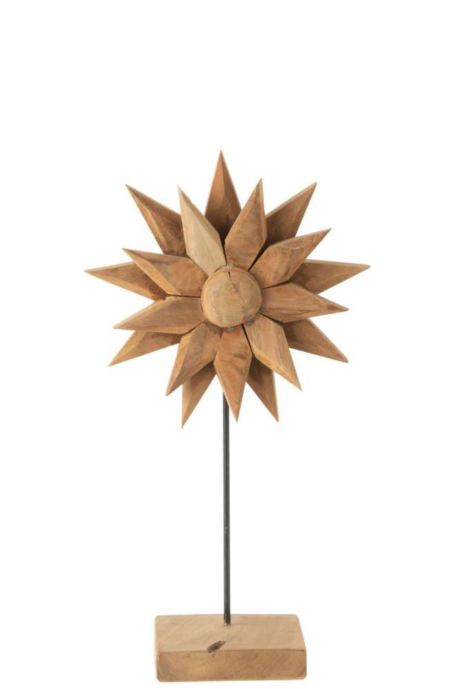 SUNFLOWER MIA WOOD NATURAL MEDIUM