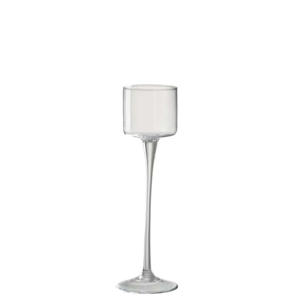 HURRICANE ON FOOT GLASS TRANSPARENT SMALL
