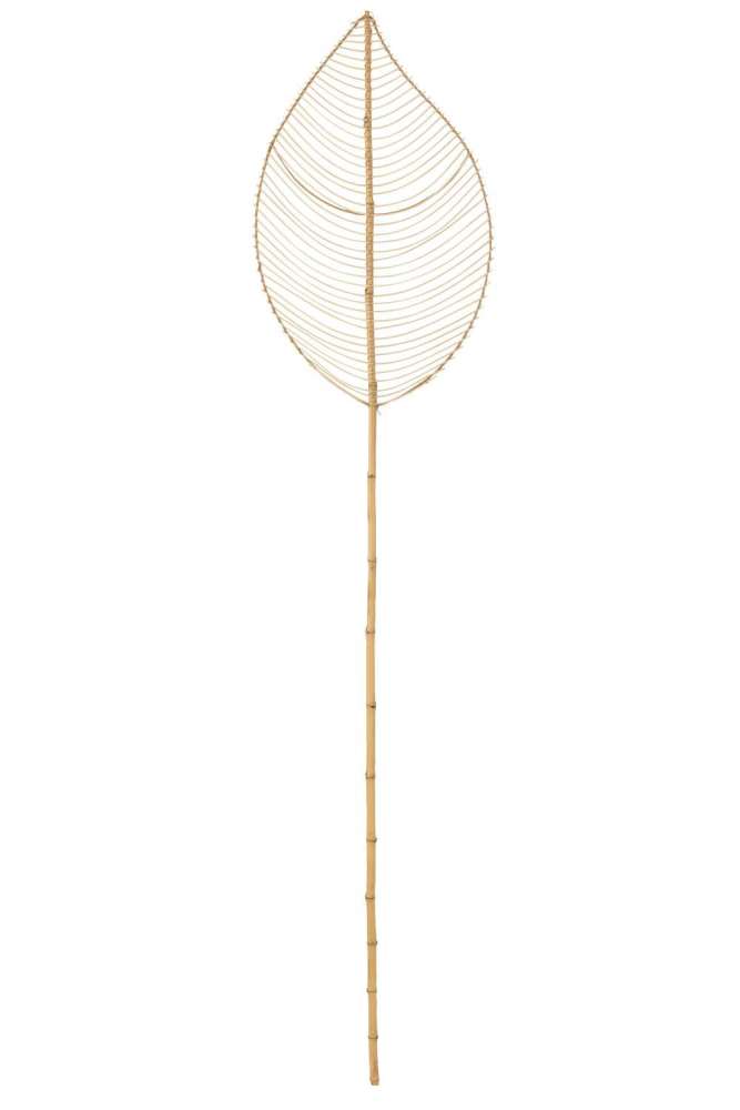 LEAF DECO RATTAN NATURAL