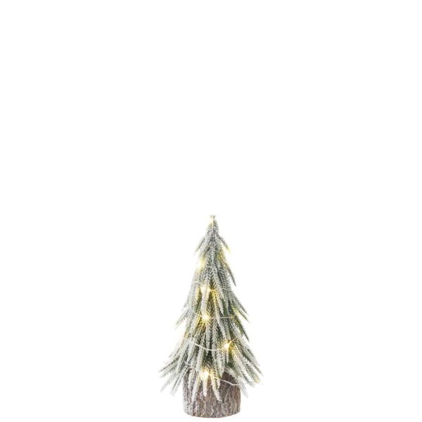 XMAS TREE A+LED ARTIFICIAL SNOW GREEN SMALL