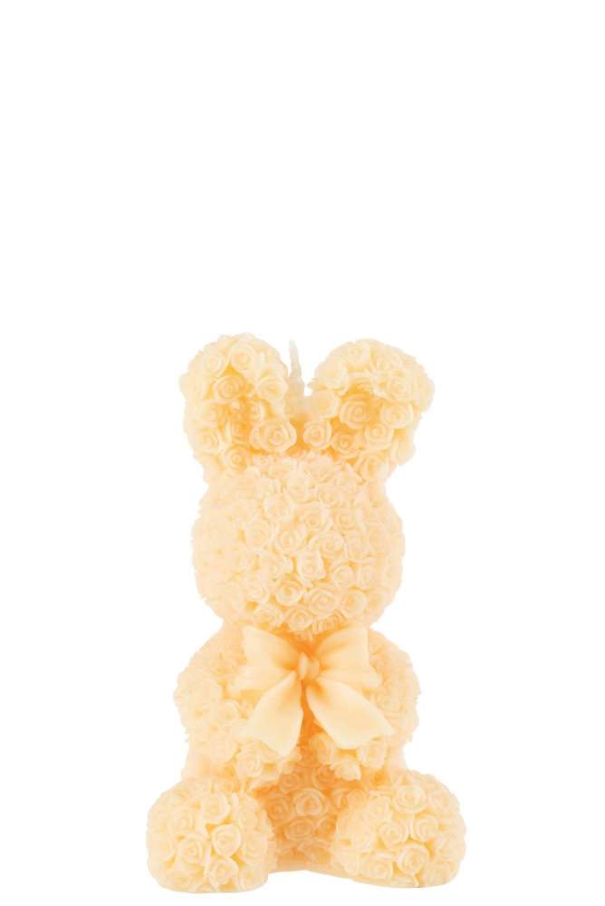 CANDLE RABBIT LIGHT YELLOW MEDIUM-15H