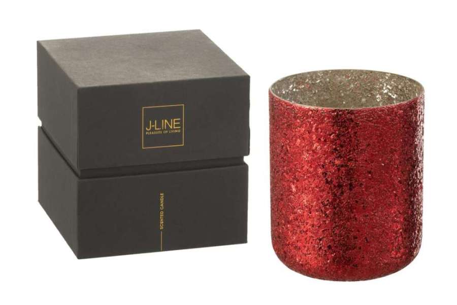 SCENTED CANDLE LUXURIA RED EXTRA LARGE- 120H