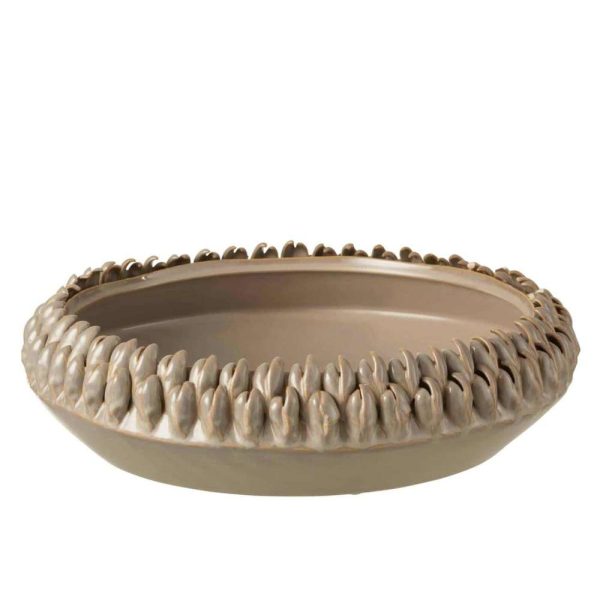 DISH IBIZA CERAMIC GREY LARGE