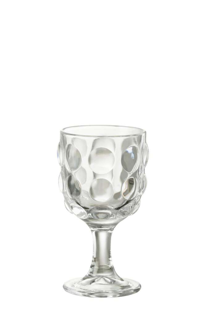 WINE GLASS LOUPE GLASS TRANSPARENT