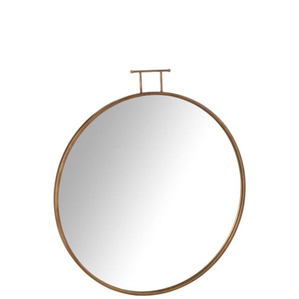 MIRROR ANTO MDF/MIRROR GOLD LARGE