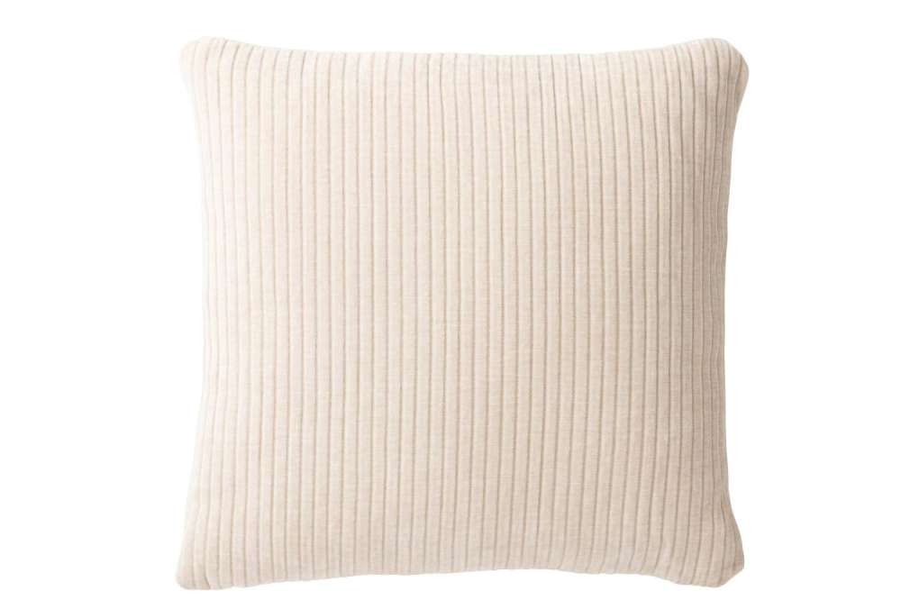 CUSHION OTE FABRIC/FOAM BEIGE